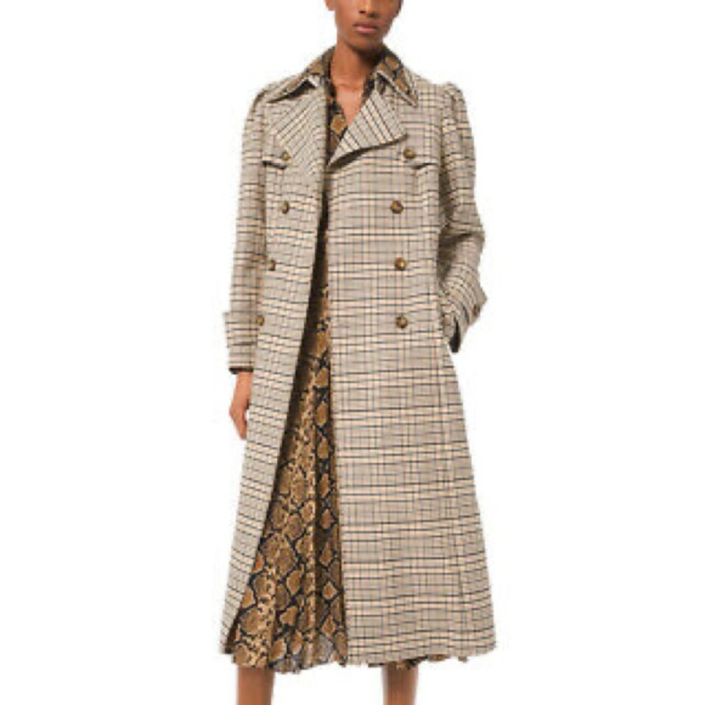 MICHAEL KORS COLLECTION TRENCH COAT.